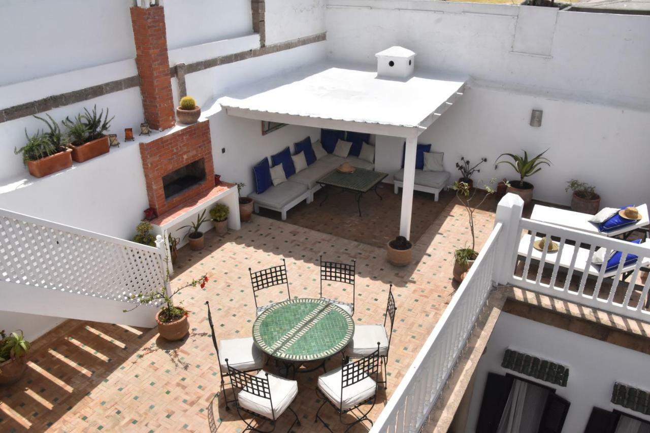 Riad Dar Assalama Terrasse Vue Mer エッサウィラ エクステリア 写真